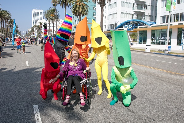 This colorful cast stopped for plenty of photos with fellow festival goers. - Photo Courtesy of William Short Photography